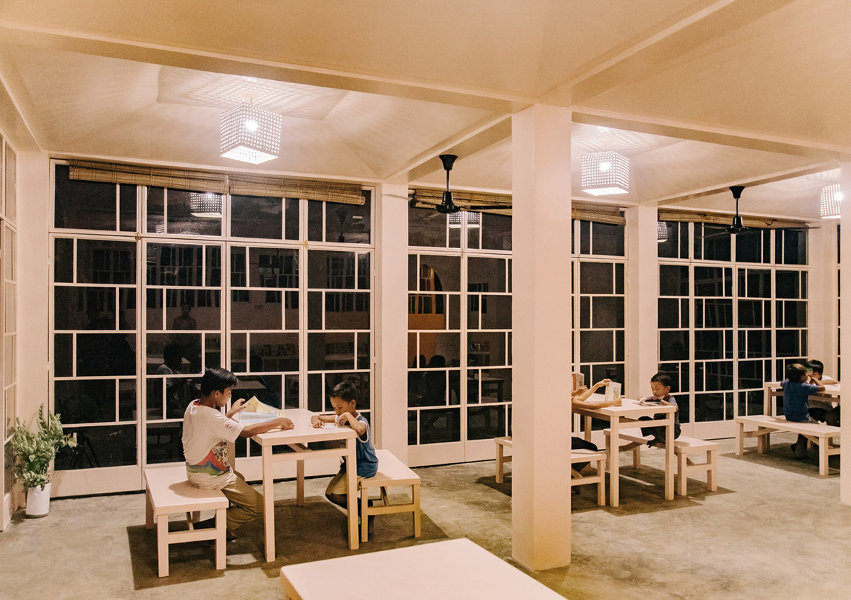 Native Narrative designed this simple and child-friendly learning center in rural Philippines