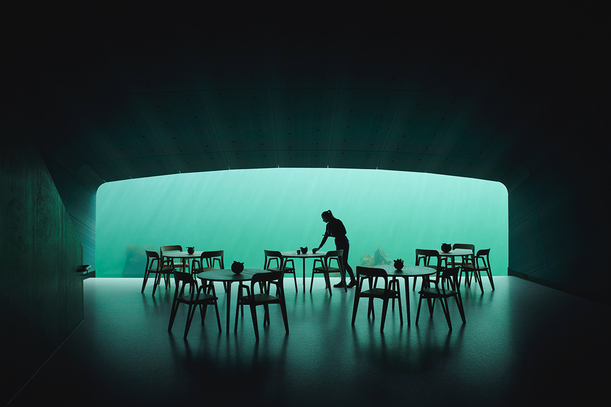 Snøhetta Completes Europe’s First Underwater Restaurant in Norway