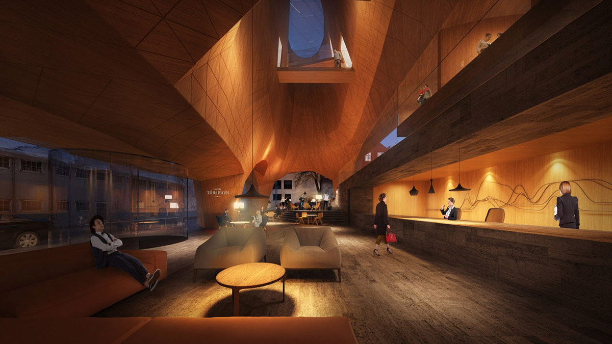 Henning Larsen Architects to design a cave-like hotel in Faroe Islands