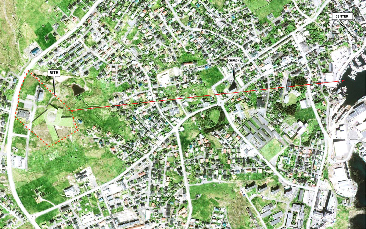 BIG's vortex-shaped education center combines three schools under one roof on the Faroe Islands