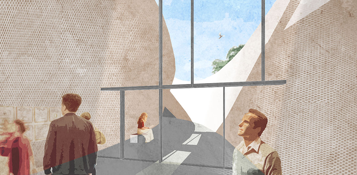 Snug Architects reveals design for a sinuous landmark to be built on the outskirts of Birmingham