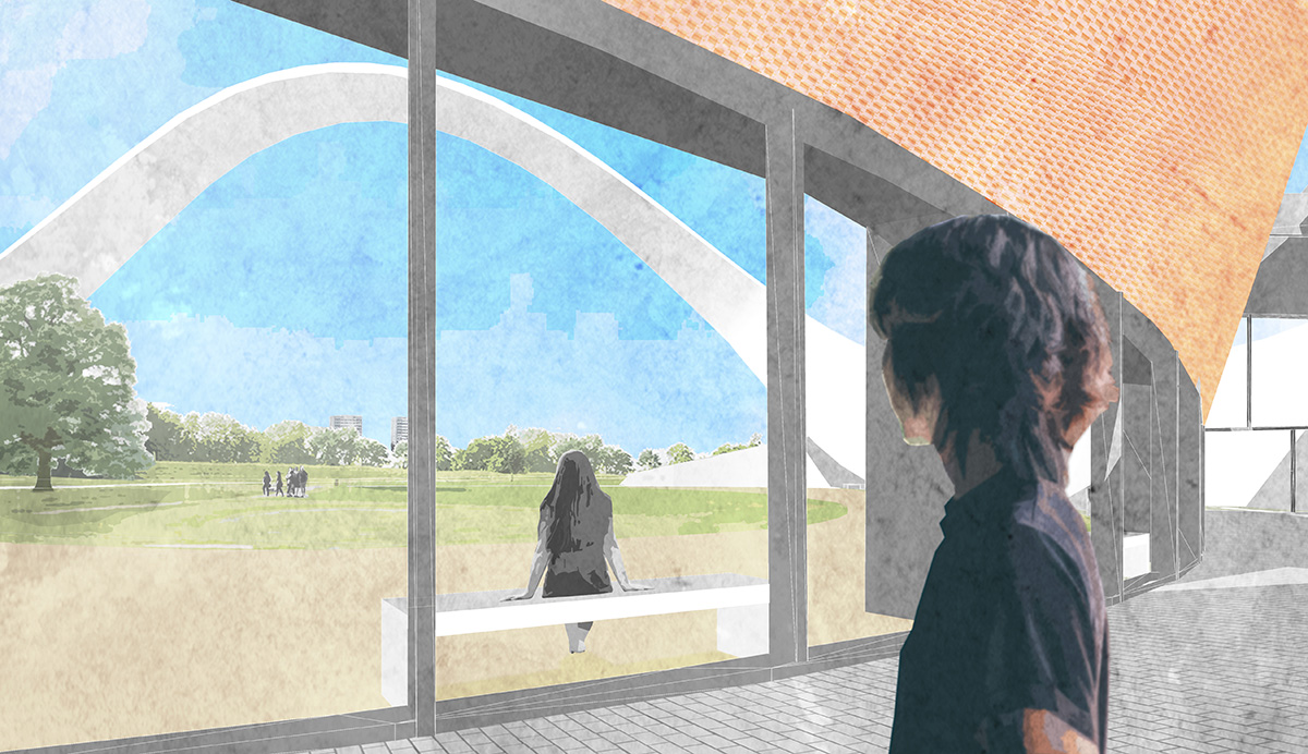 Snug Architects reveals design for a sinuous landmark to be built on the outskirts of Birmingham