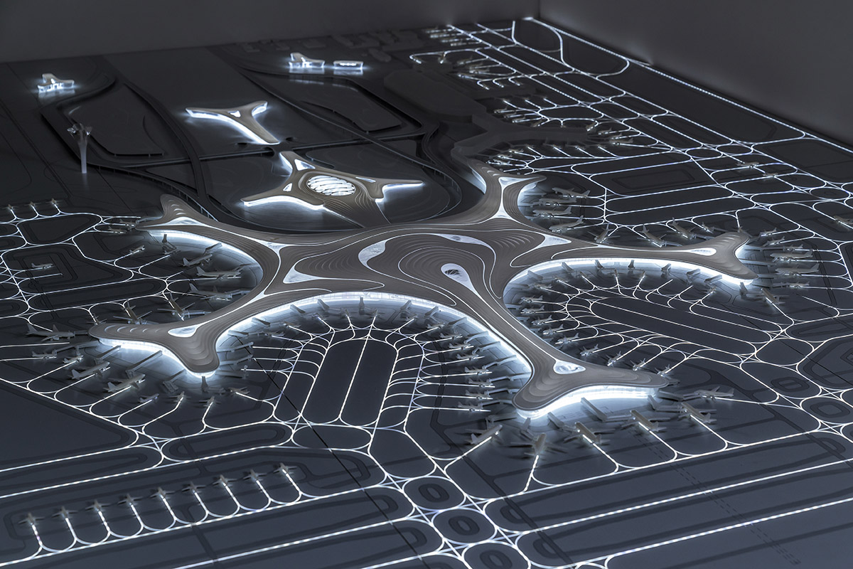 MAD Architects' snowflake-like Harbin Airport T3 will land on wintry landscape of Harbin