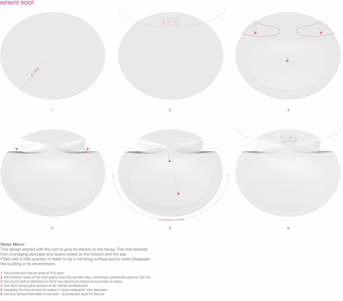 David Tajchman designs private residence inspired by the curves of the client's car
