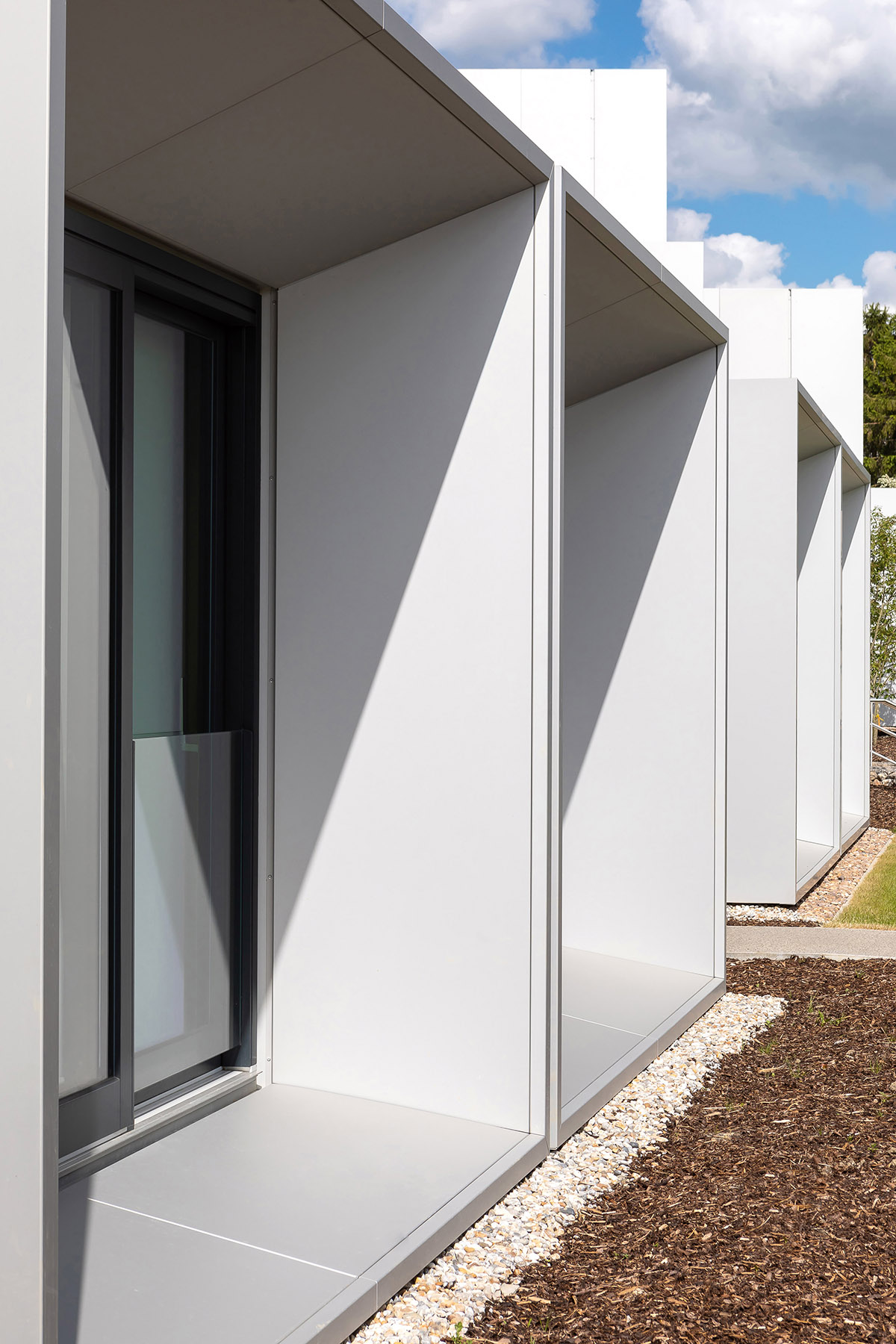 WilkinsonEyre completes new student village made of timber modular housing pods at Dyson Institute