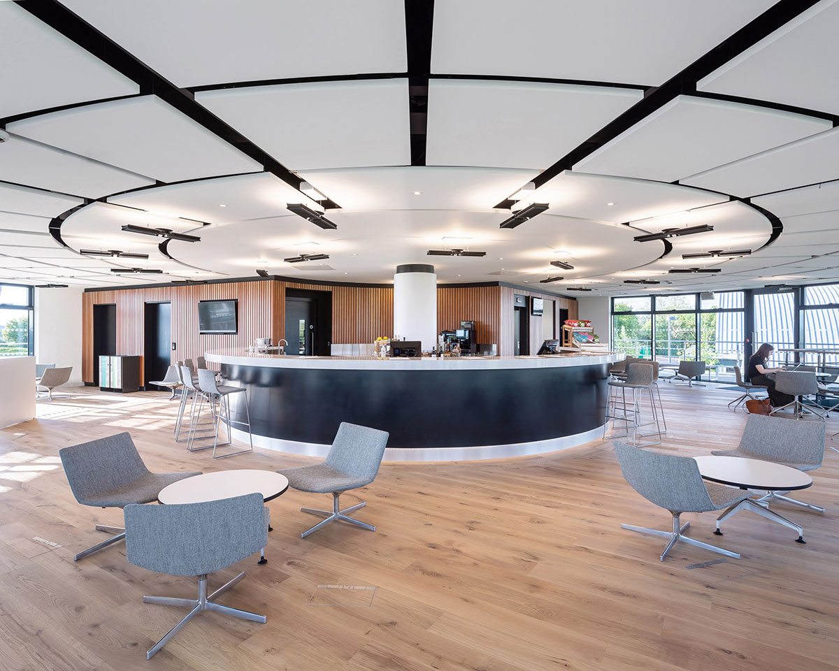 WilkinsonEyre completes new student village made of timber modular housing pods at Dyson Institute