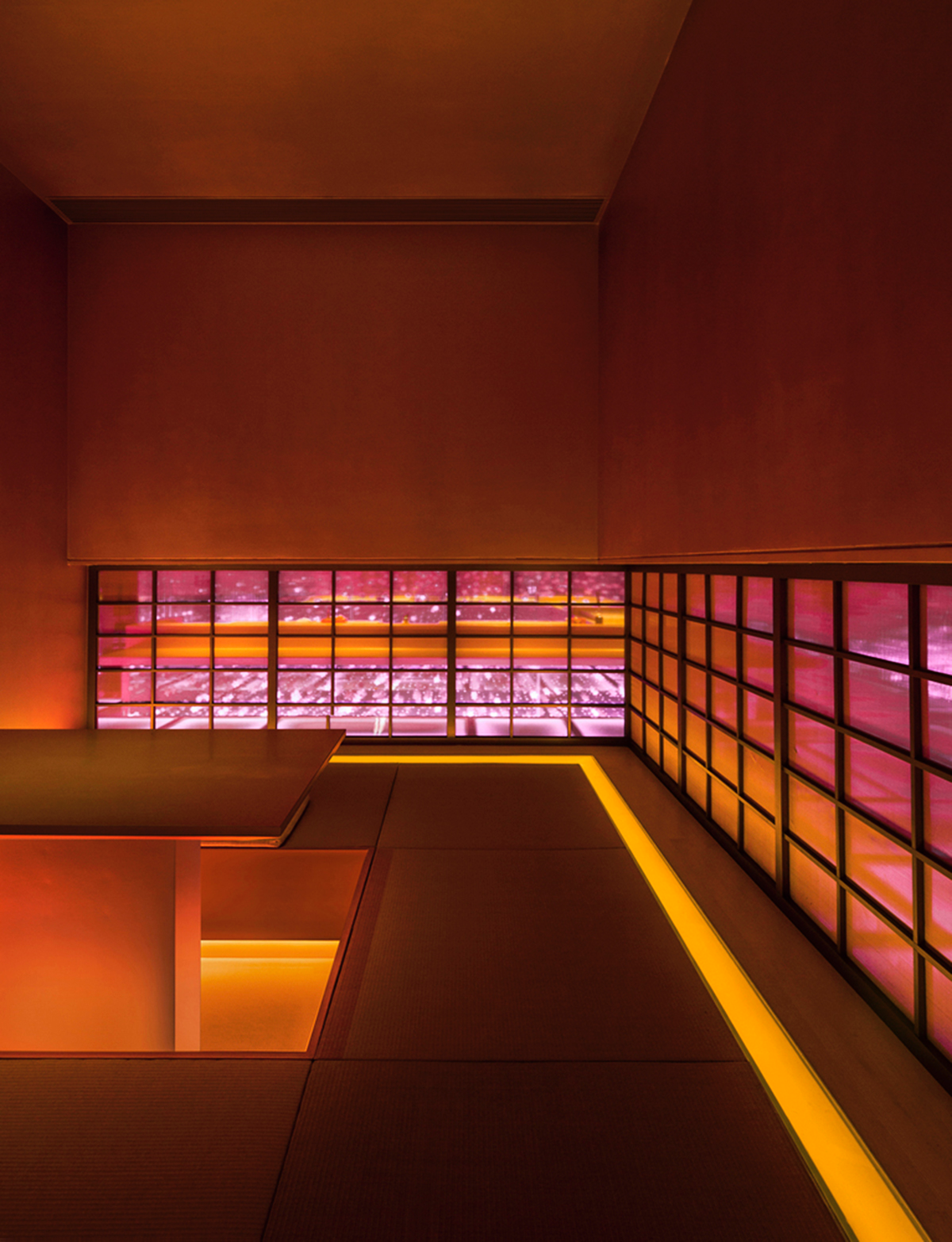 Shanghai Hip-pop Design built a freehand brushwork painting-like restaurant in Shanghai