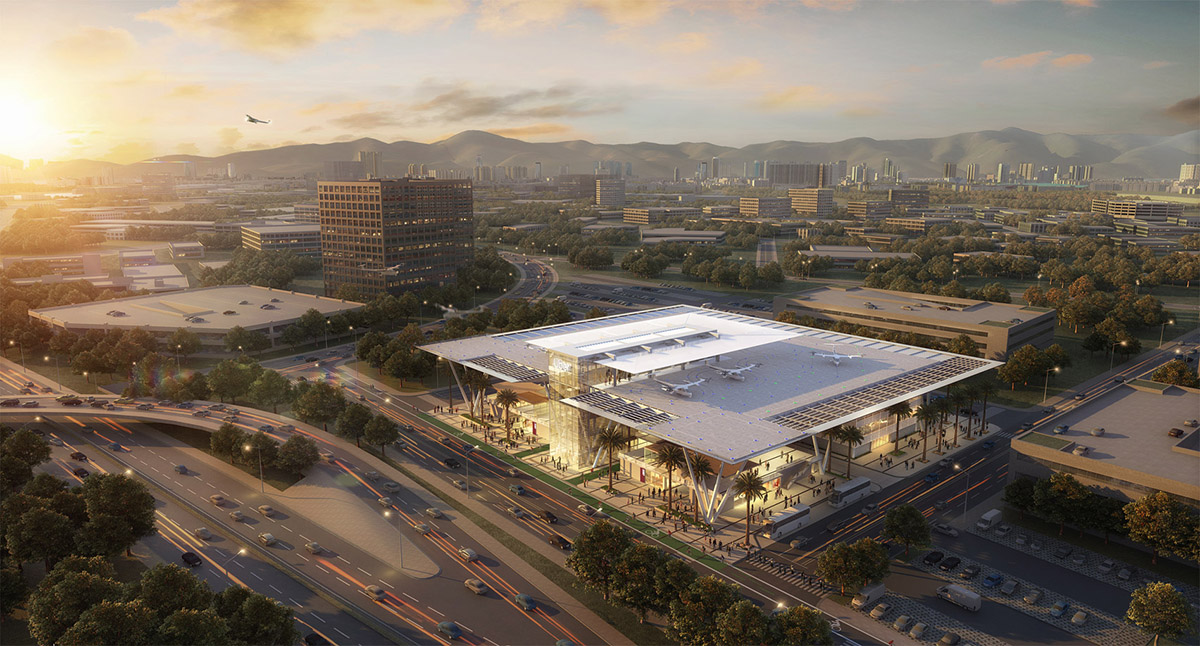 Eight firms reveal designs for Uber Air Skyports