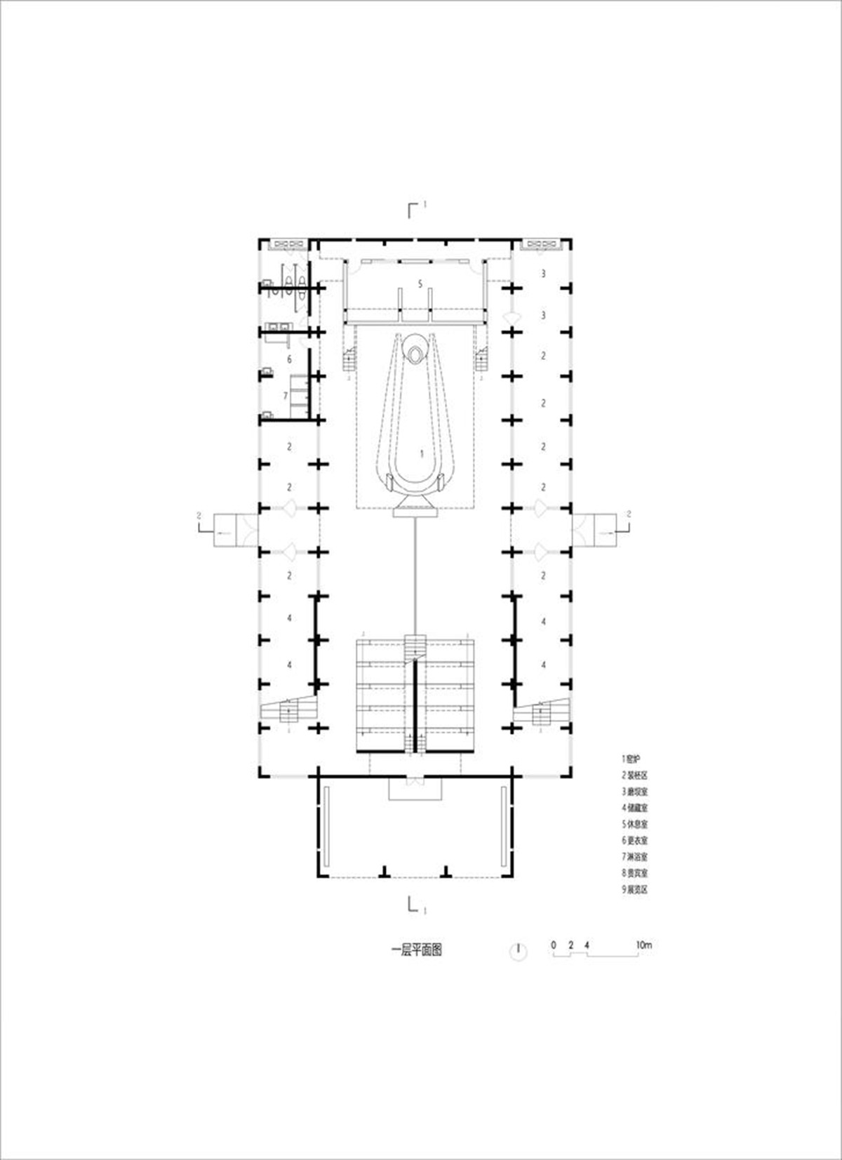 AZL Architects renovates old kiln building with concrete and brick arches in the middle of a forest