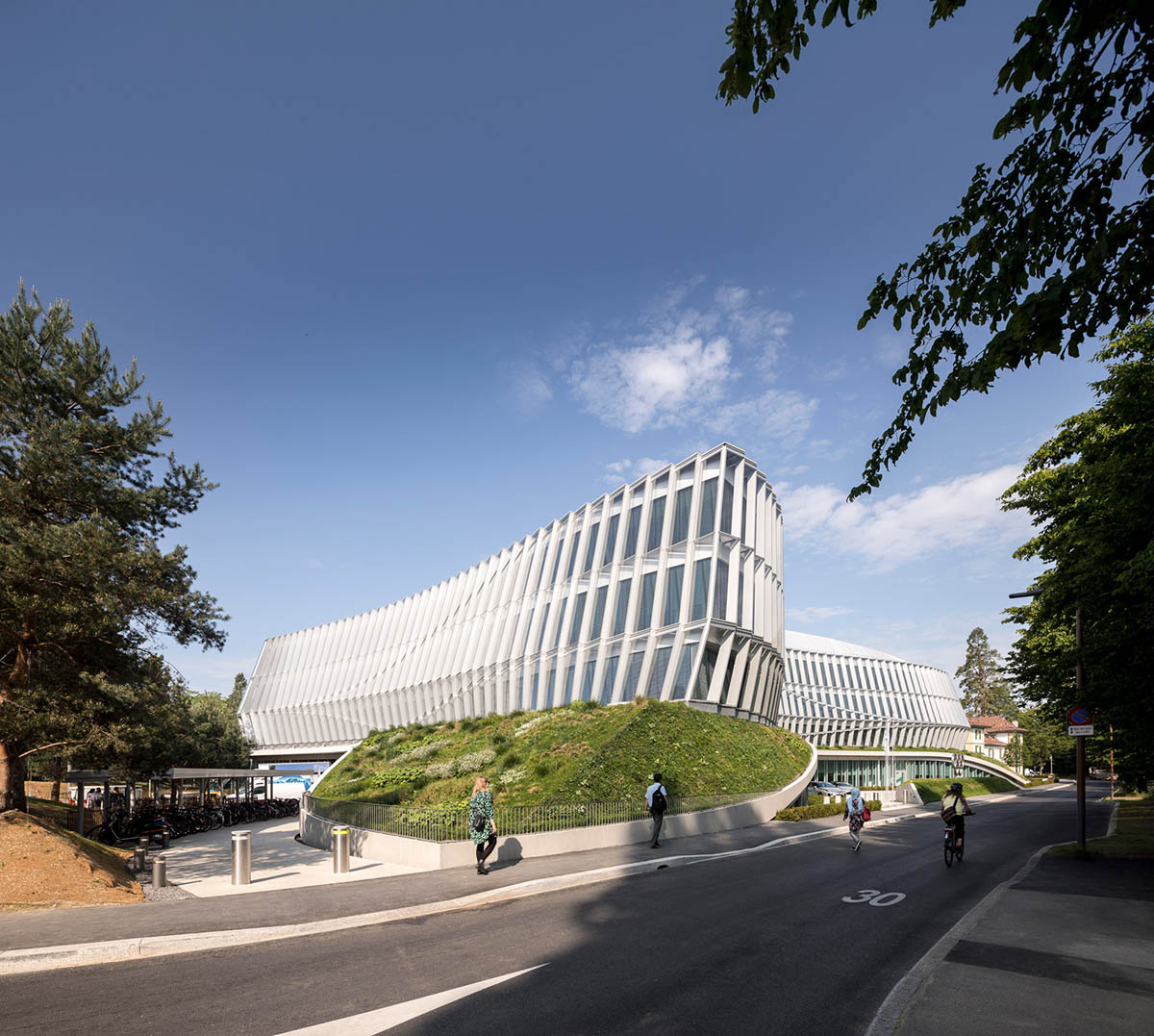 3XN completes sinuous Olympic House in Lausanne, Switzerland