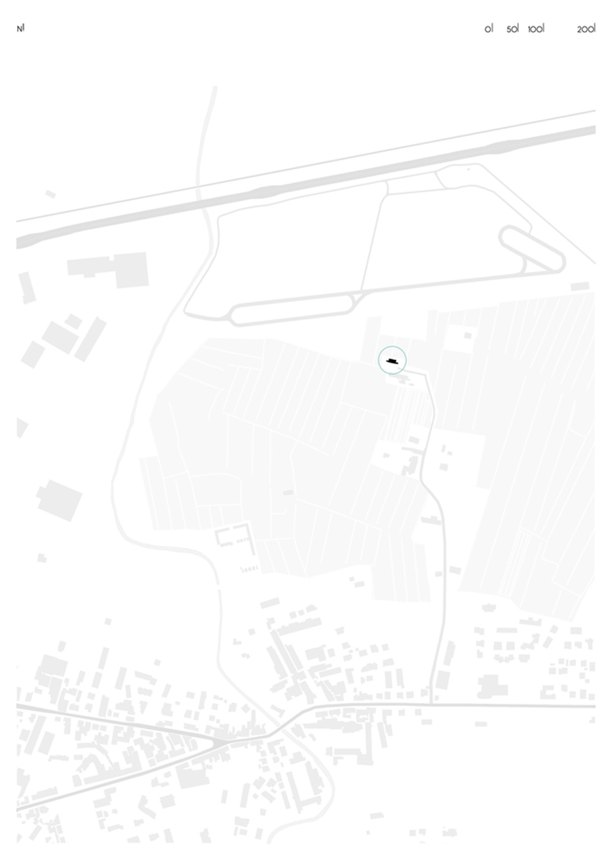 LDA.iMdA architetti associati built modular house raised on stilts in the middle of orchard in Italy