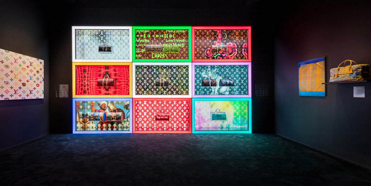 Art and fashion meet at Louis Vuitton X exhibition with vivid colors in Beverly  Hills