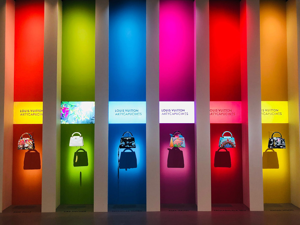 Art and fashion meet at Louis Vuitton X exhibition with vivid colors in  Beverly Hills