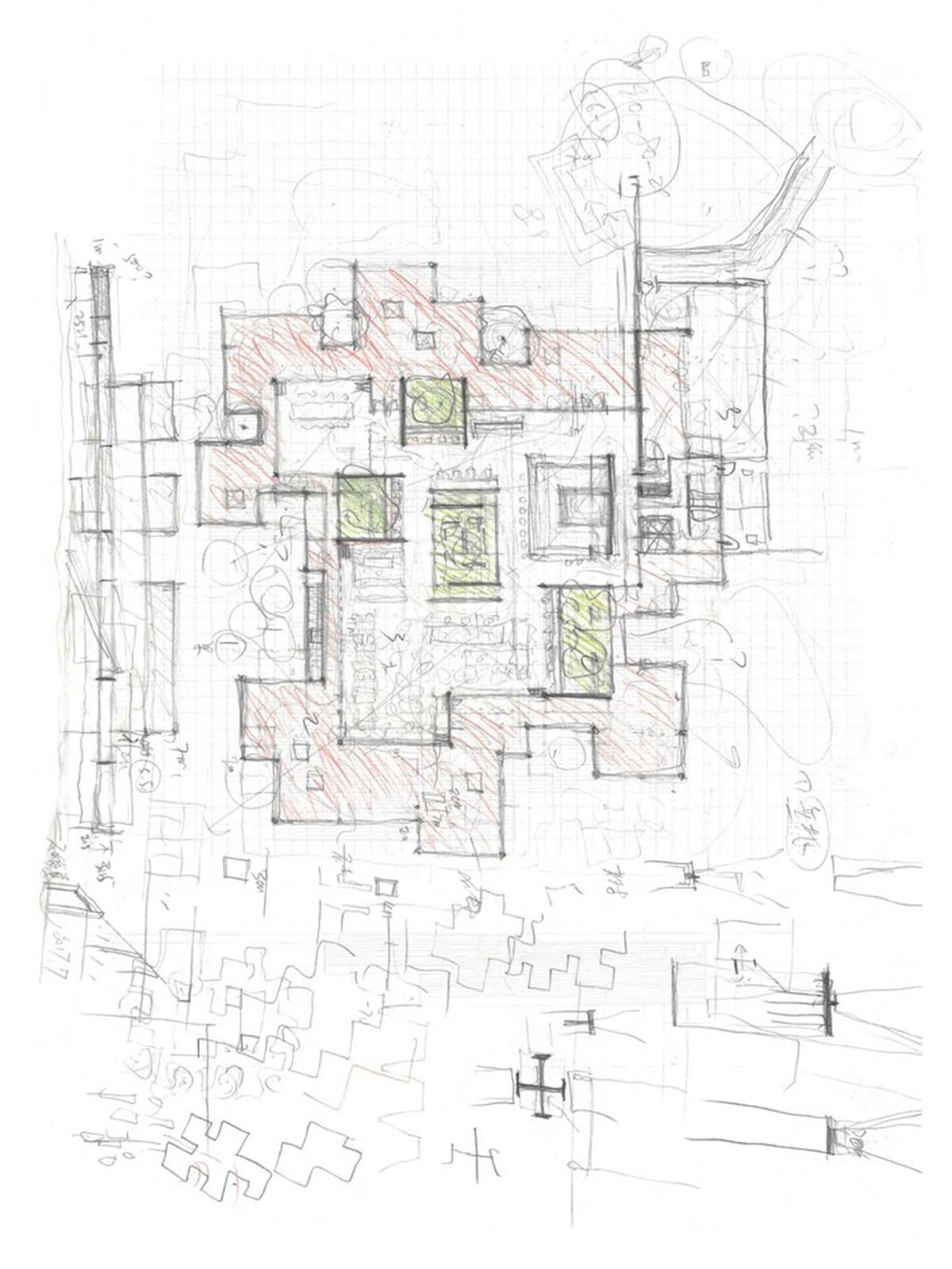 Vector Architects completes restaurant with bold “dispersed” concrete canopies in China