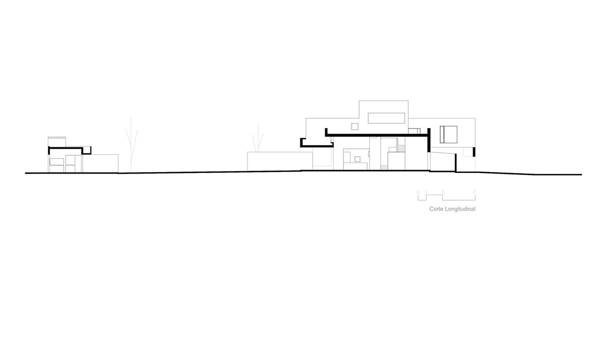 Nicol&aacute;s Campodonico completes Argentinean family house with pure all-white colour masonry volumes