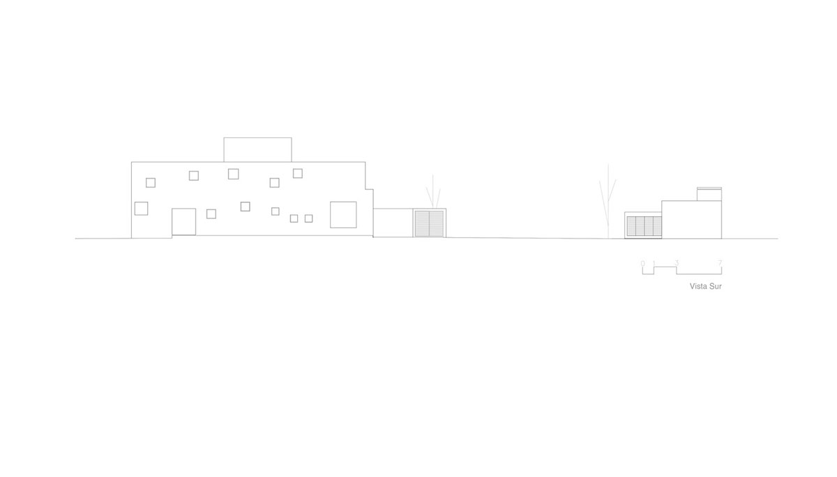 Nicol&aacute;s Campodonico completes Argentinean family house with pure all-white colour masonry volumes