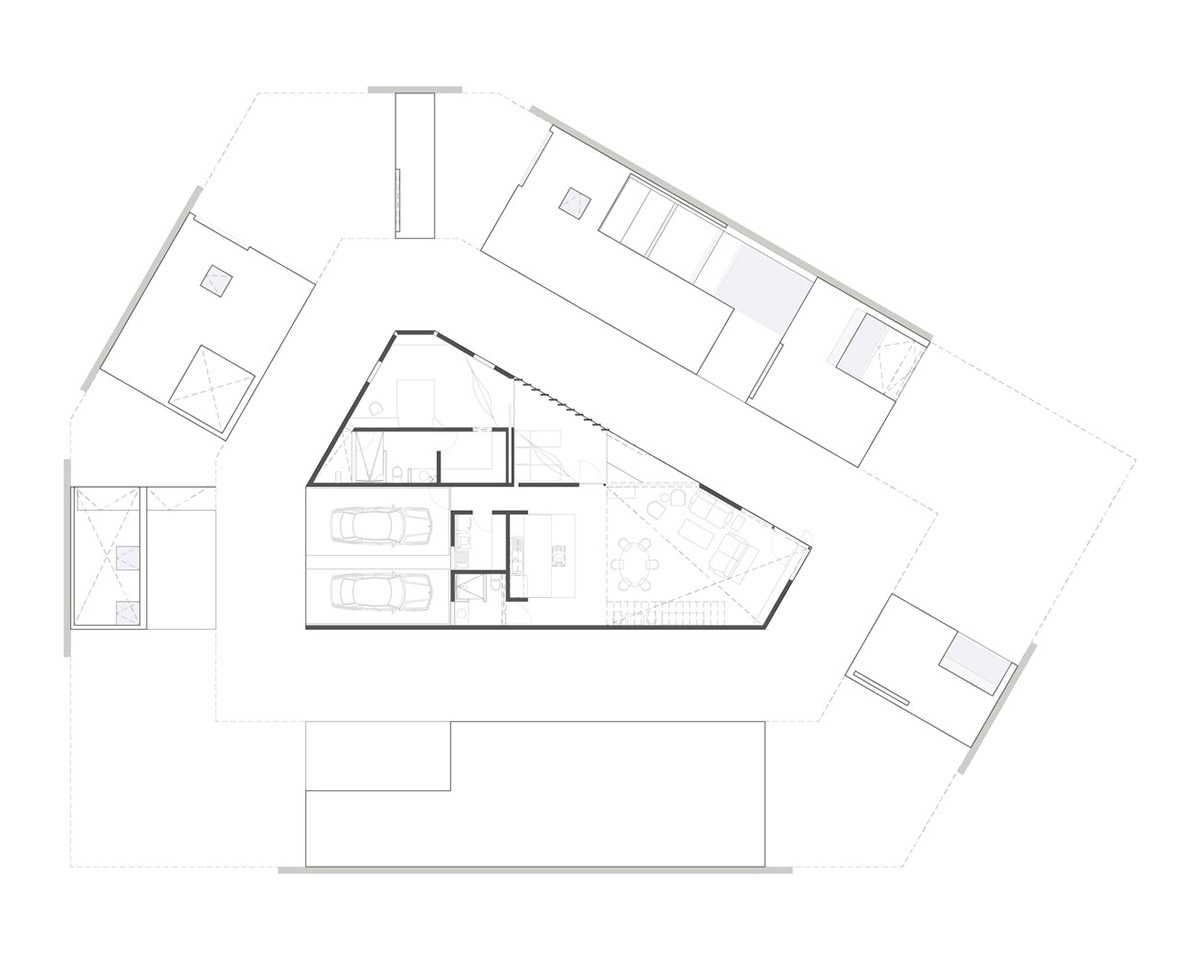 Natural-toned detached house by TACO features dynamic open spaces and backyards in Mexico