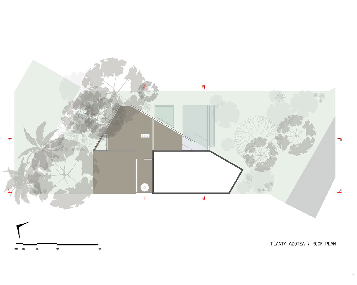 Natural-toned detached house by TACO features dynamic open spaces and backyards in Mexico