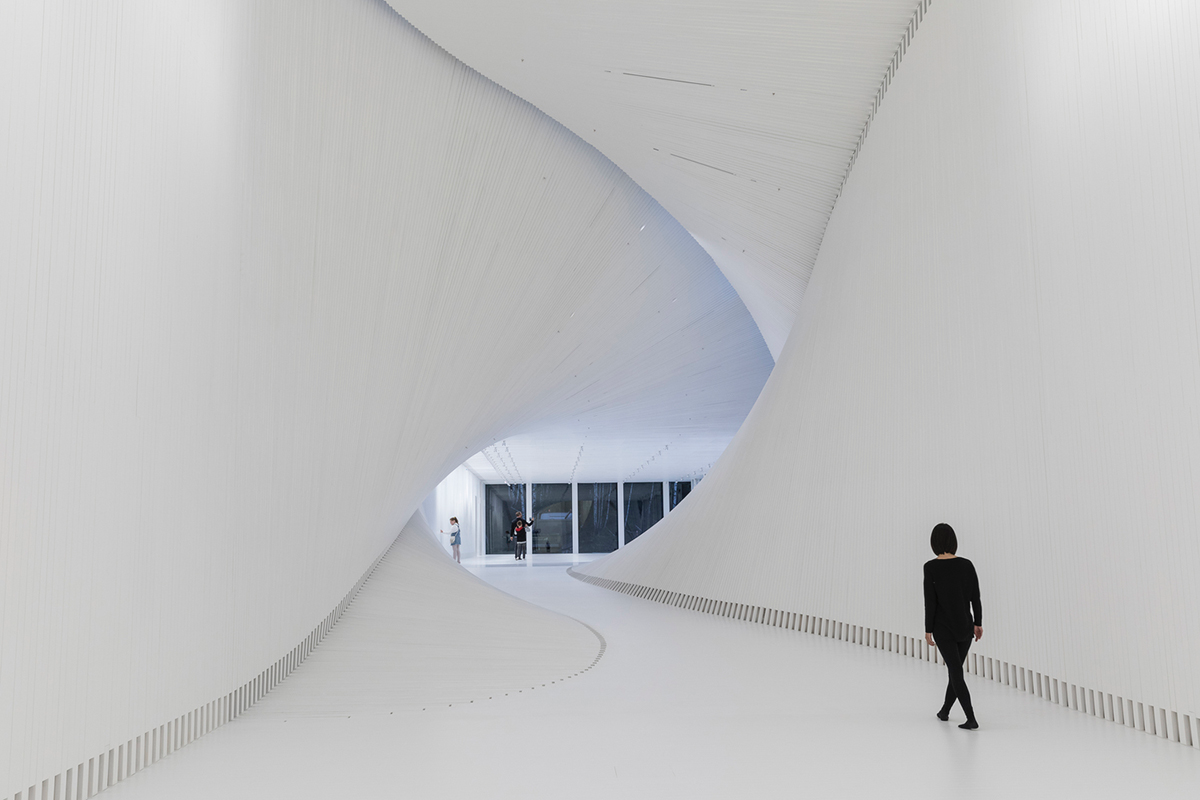 The Twist Museum By BIG Connects Art To Nature