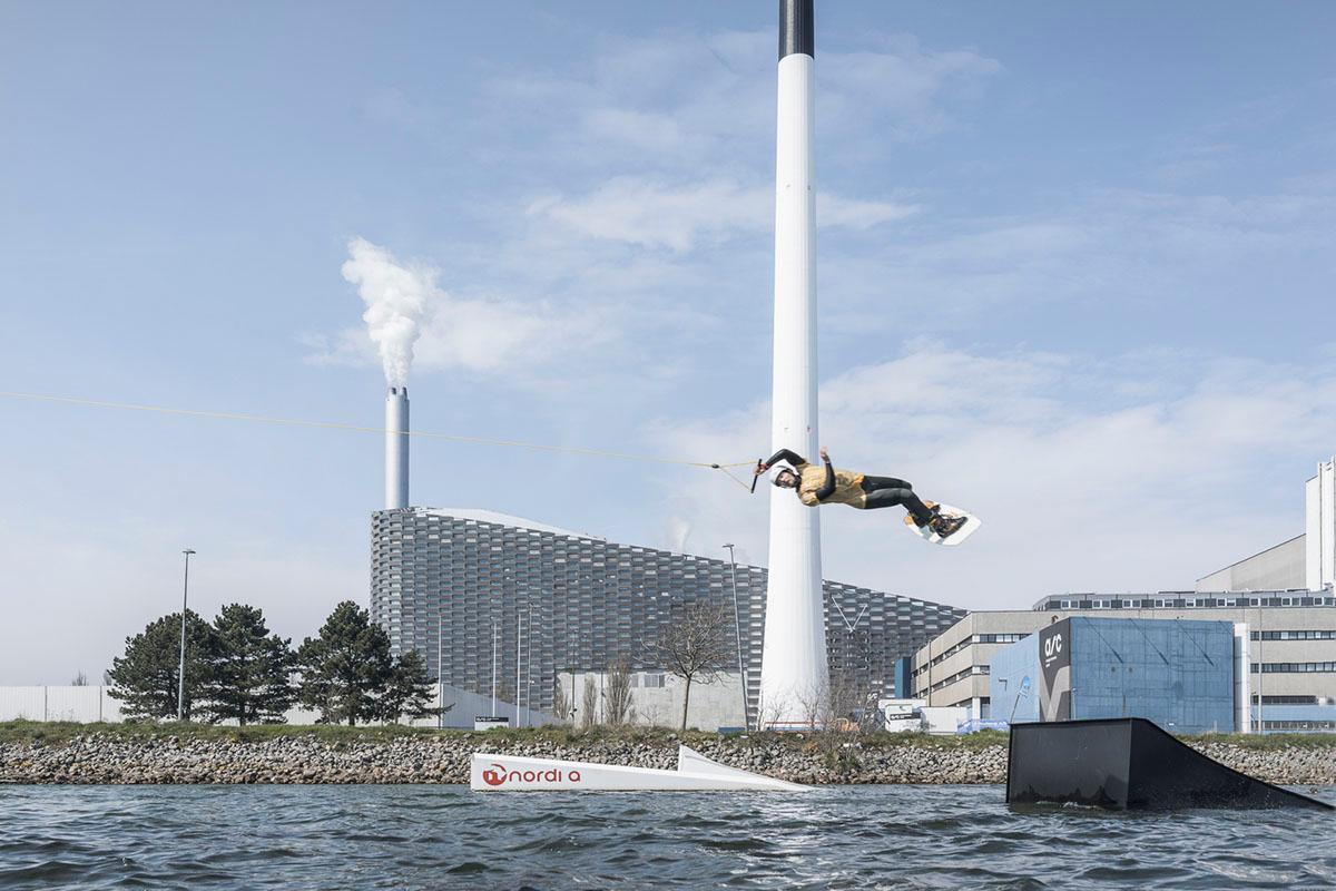 BIG's Copenhill Energy Plant featuring giant greenery ski slope opened in Copenhagen