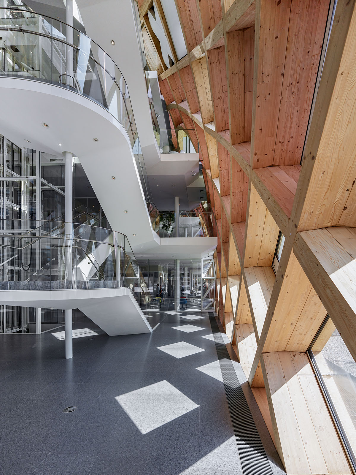 Shigeru Ban creates one of the world’s largest timber structures for Swatch Headquarters in Biel