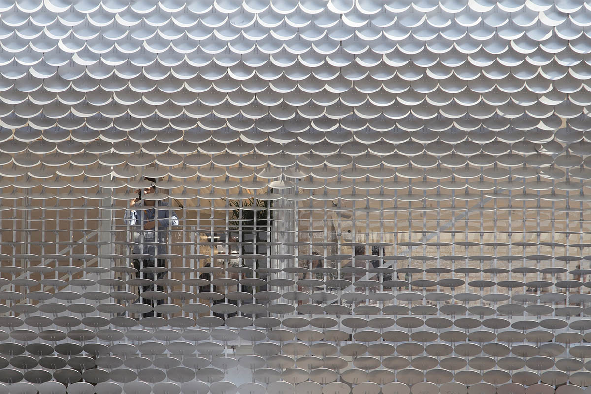 Universal Design Studio and Giles Miller Studio designed recyclable pavilion for BBC in Cannes