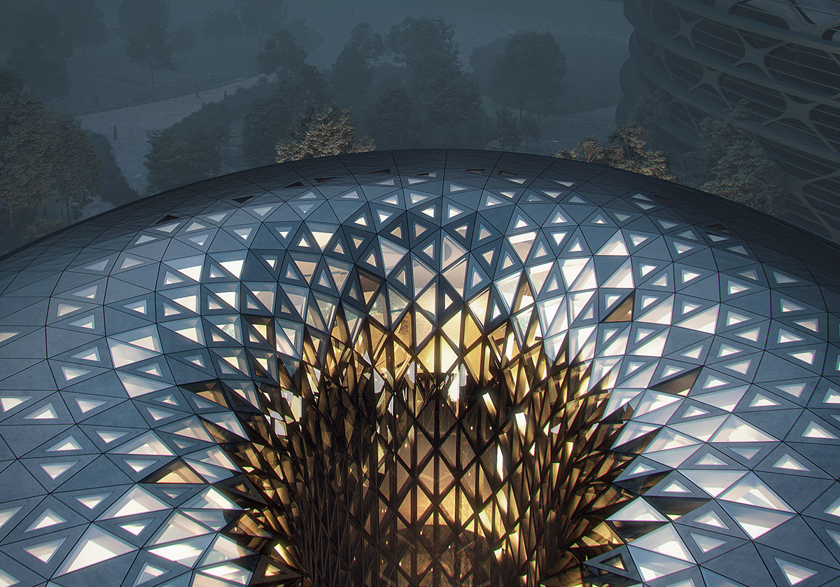 Zaha Hadid Architects releases visuals of Unicorn Island Masterplan as it nears completion in Chengdu