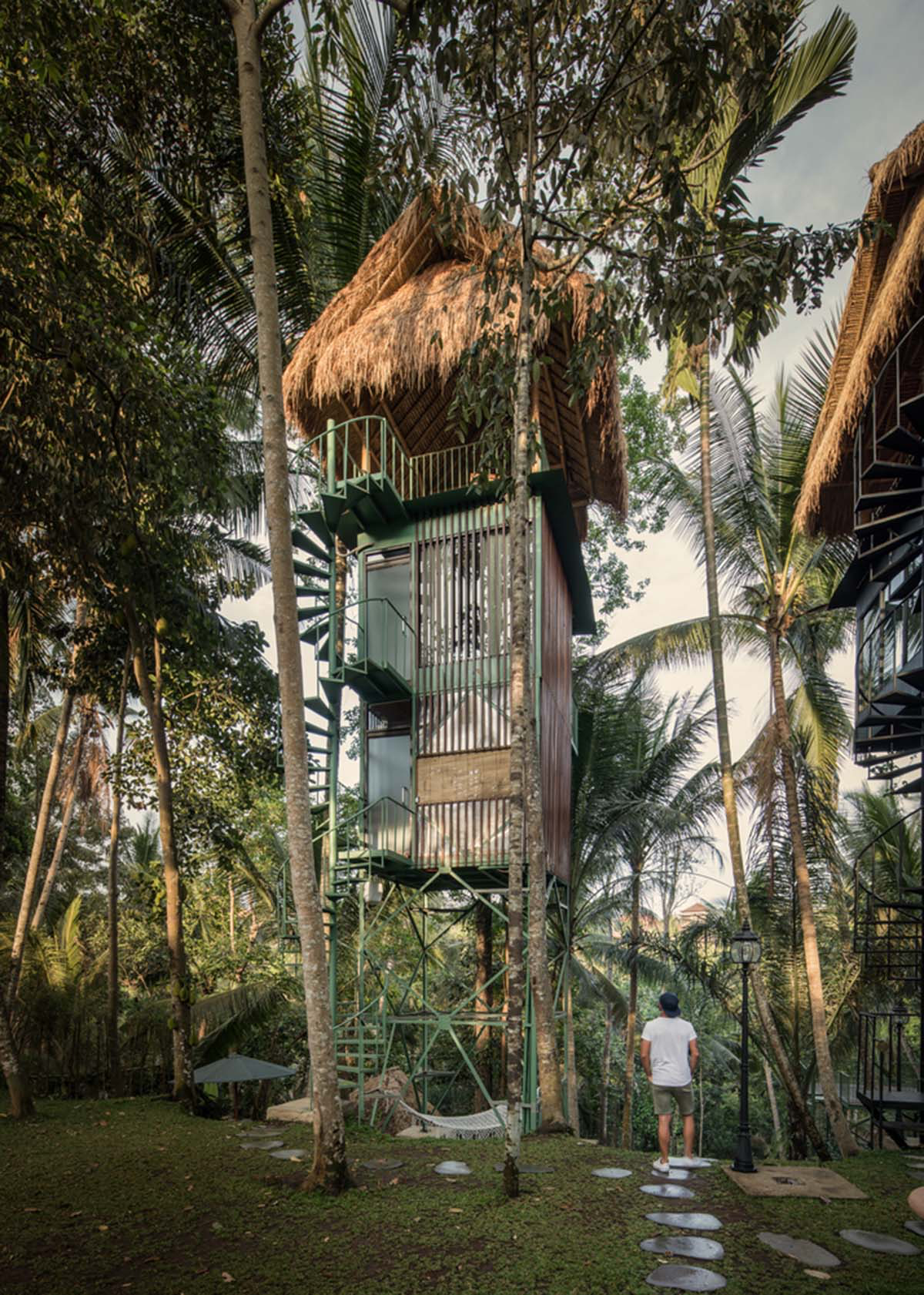 Alexis Dornier's treetop boutique hotels are built with light materials and minimum footprint
