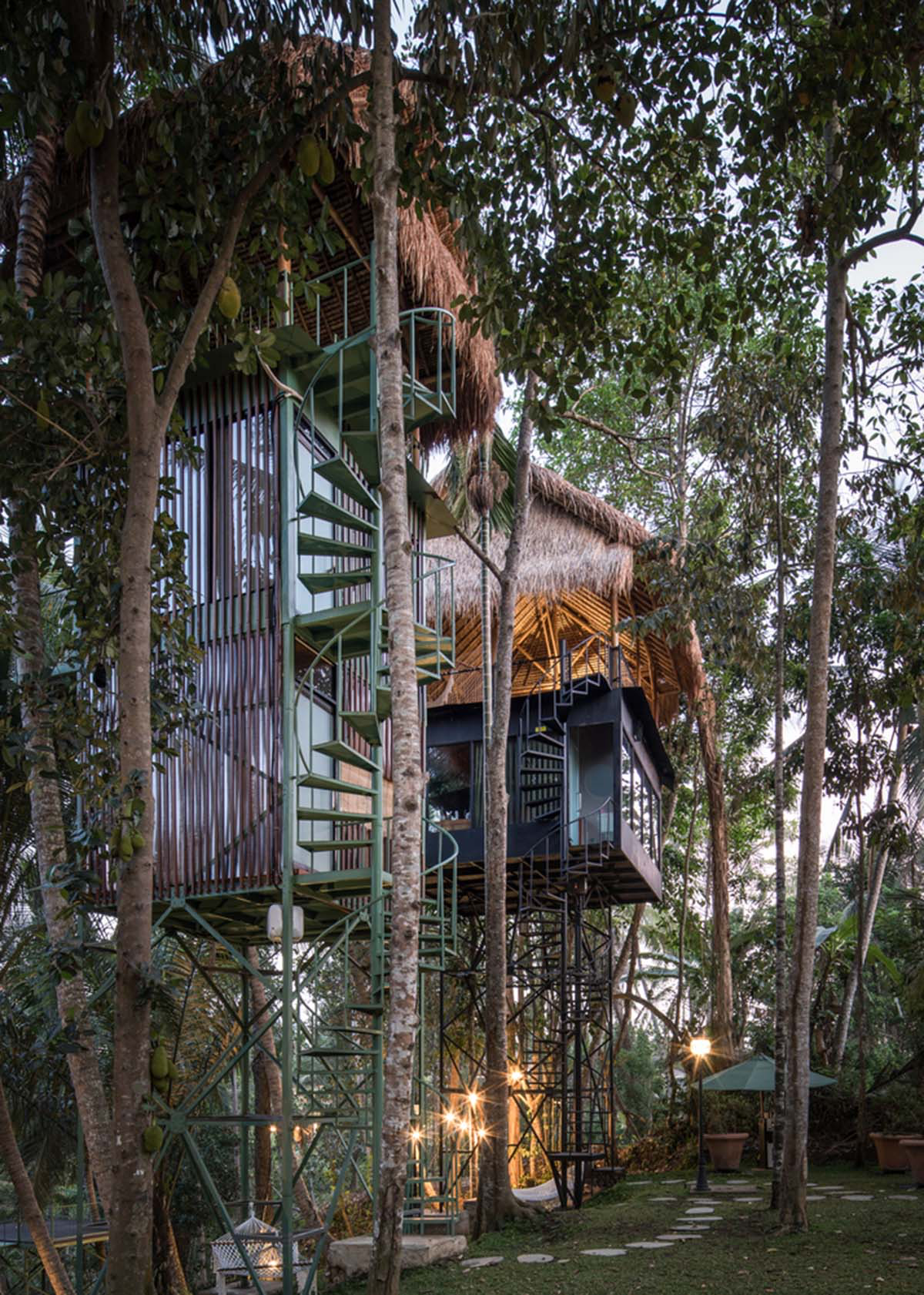 Alexis Dornier's treetop boutique hotels are built with light materials and minimum footprint