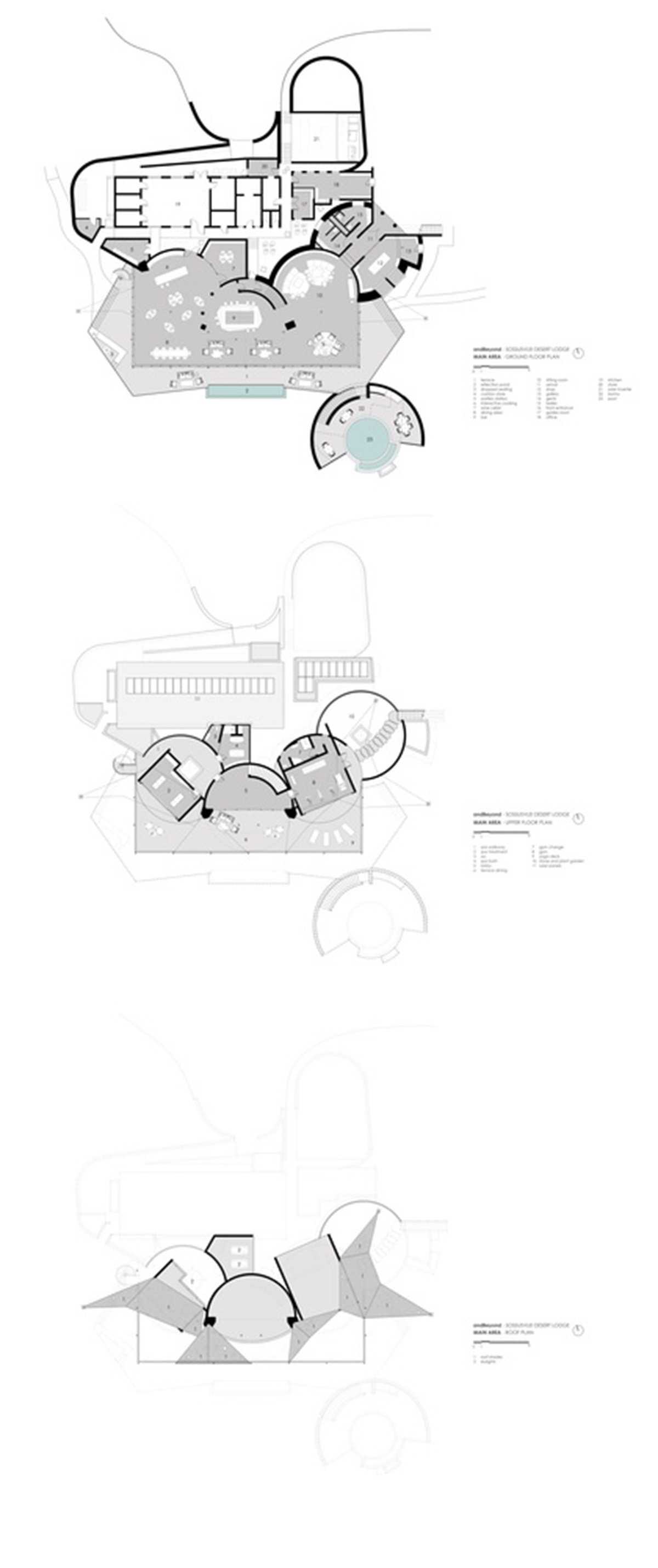 Fox Browne Creative and Jack Alexander design pavilion-like steel lodges on a desert of Namibia