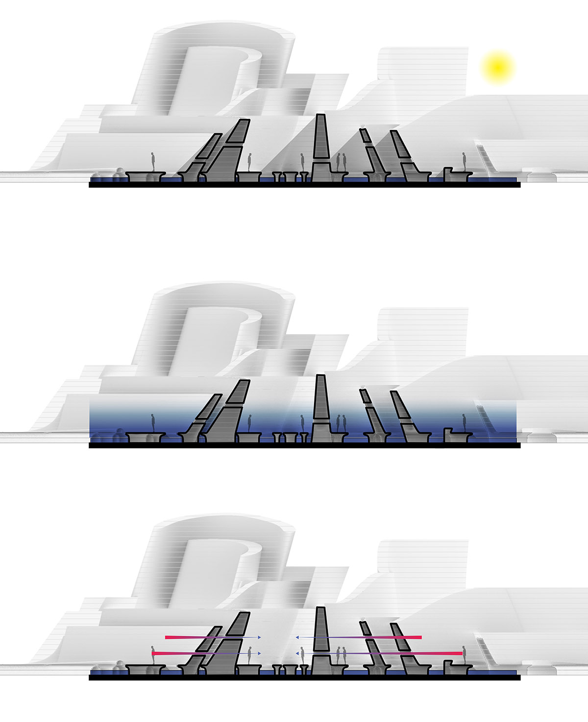 OF. Studio wins Emaar's landmark competition with a continuous landscape in Dubai Creek Harbour