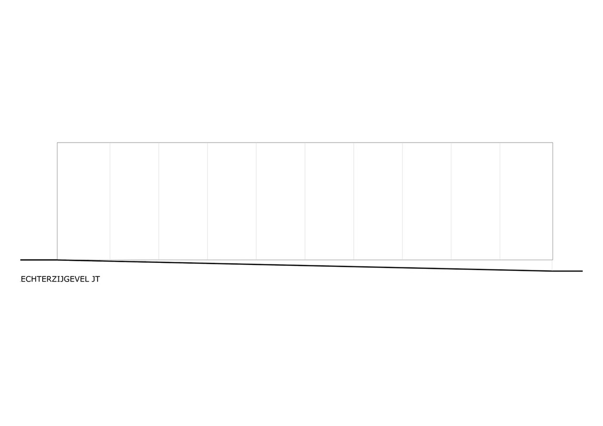 TOOP architectuur uses old shipping containers to convert them into architects' studio in Belgium