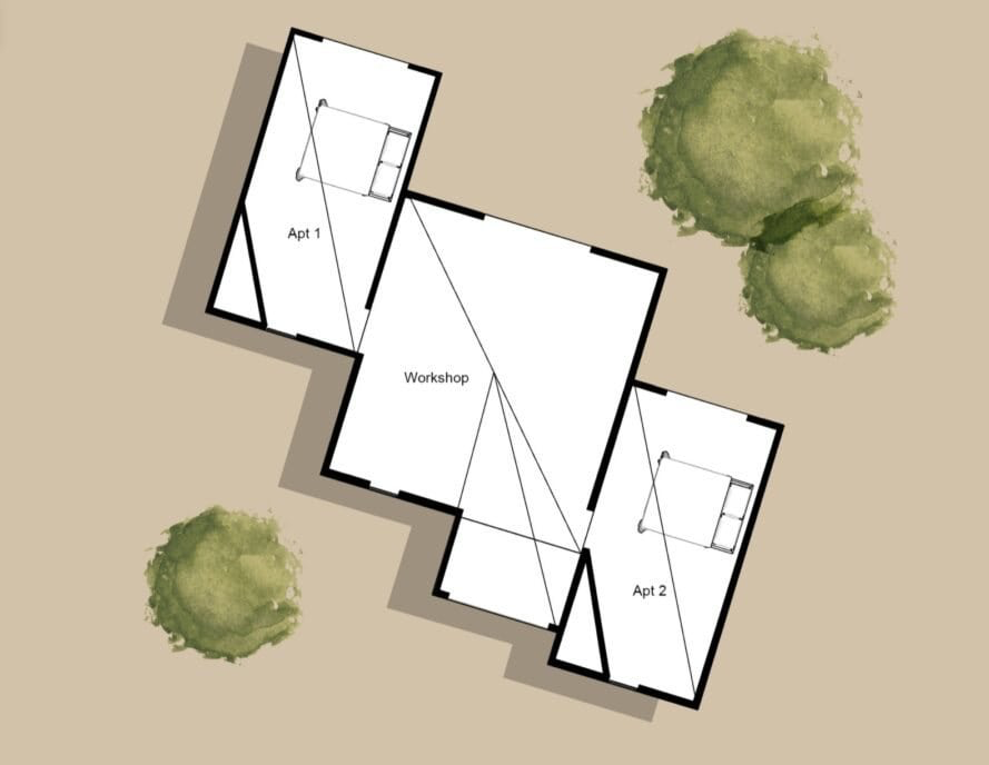 Marc Thorpe designs earth brick houses for makers of a furniture brand in Senegal