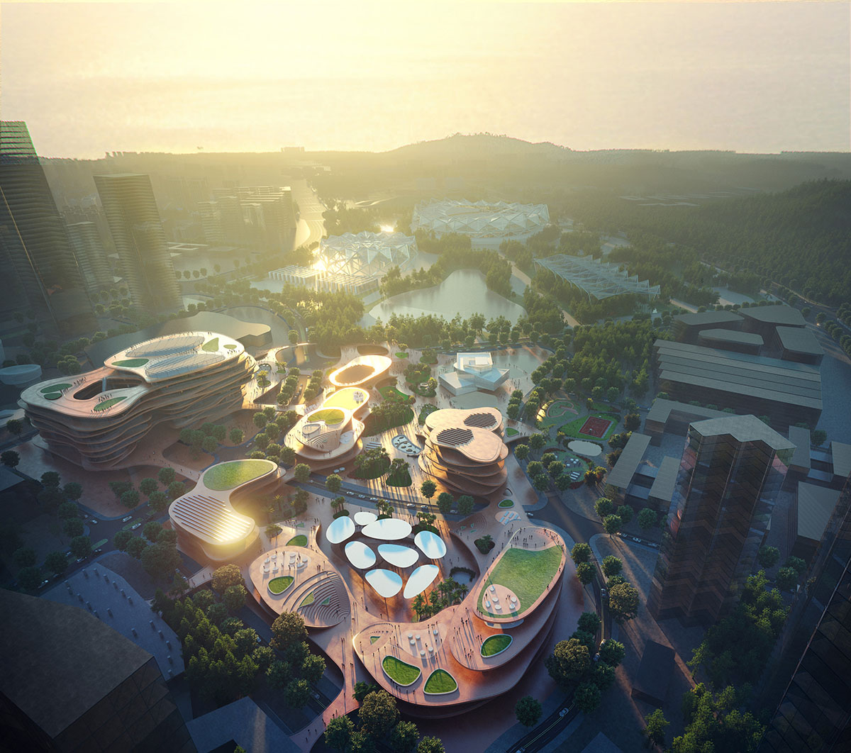 MVRDV designs Shenzhen Terraces composed of 