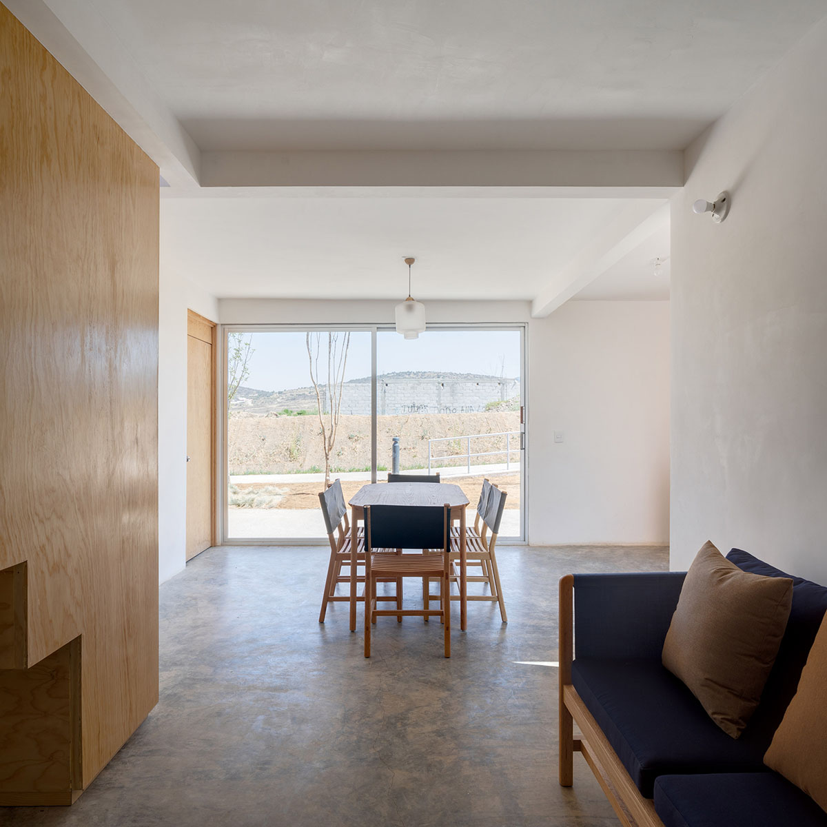 PPAA completes low-cost pinkish rural housing prototype in Hidalgo, Mexico