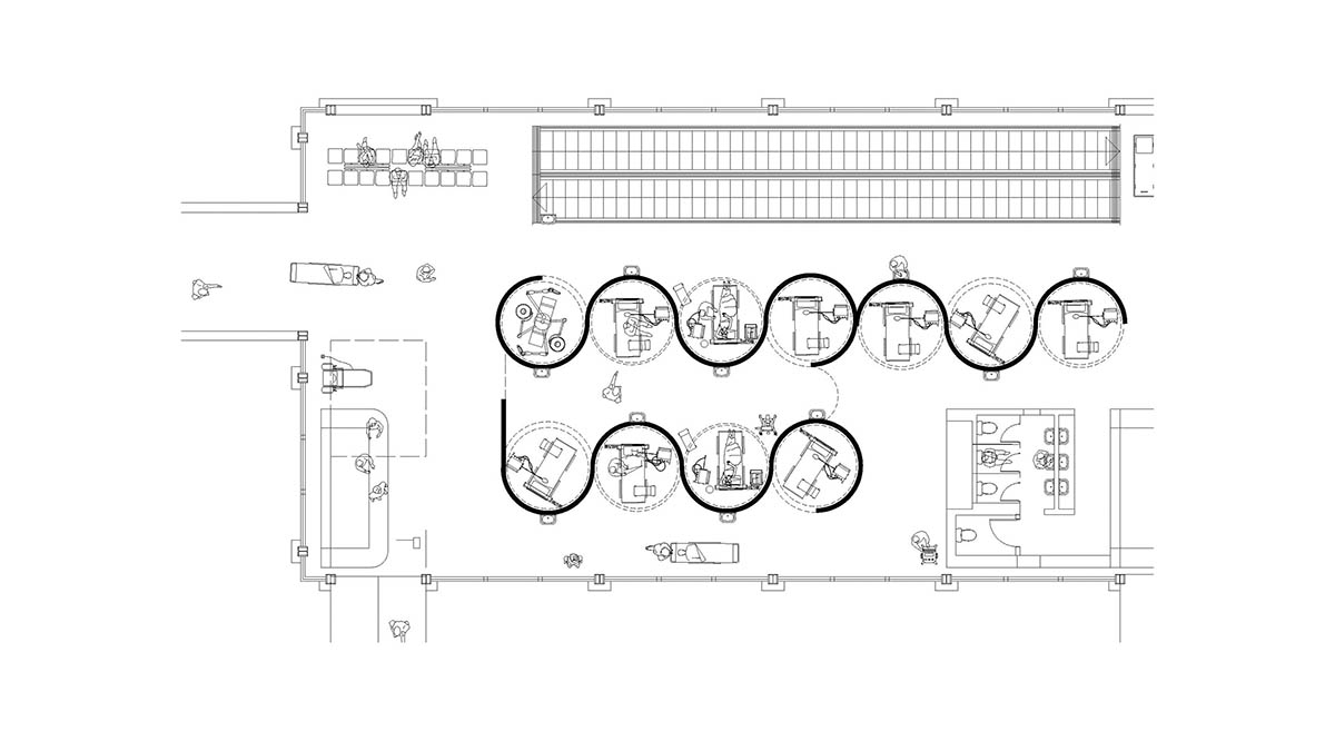 Opposite Office reveals plans to transform Berlin's Brandenburg airport into a superhospital