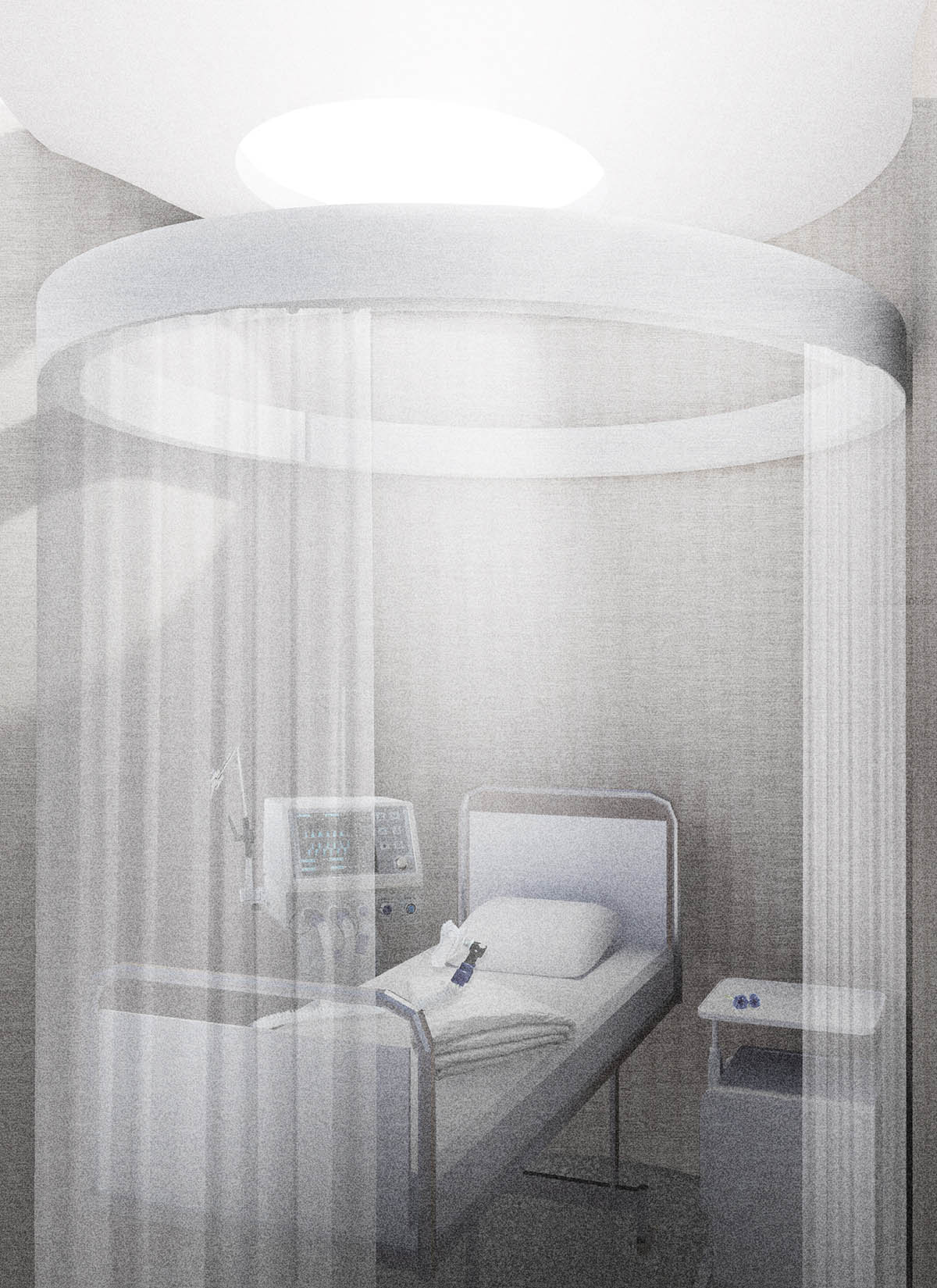 Opposite Office reveals plans to transform Berlin's Brandenburg airport into a superhospital