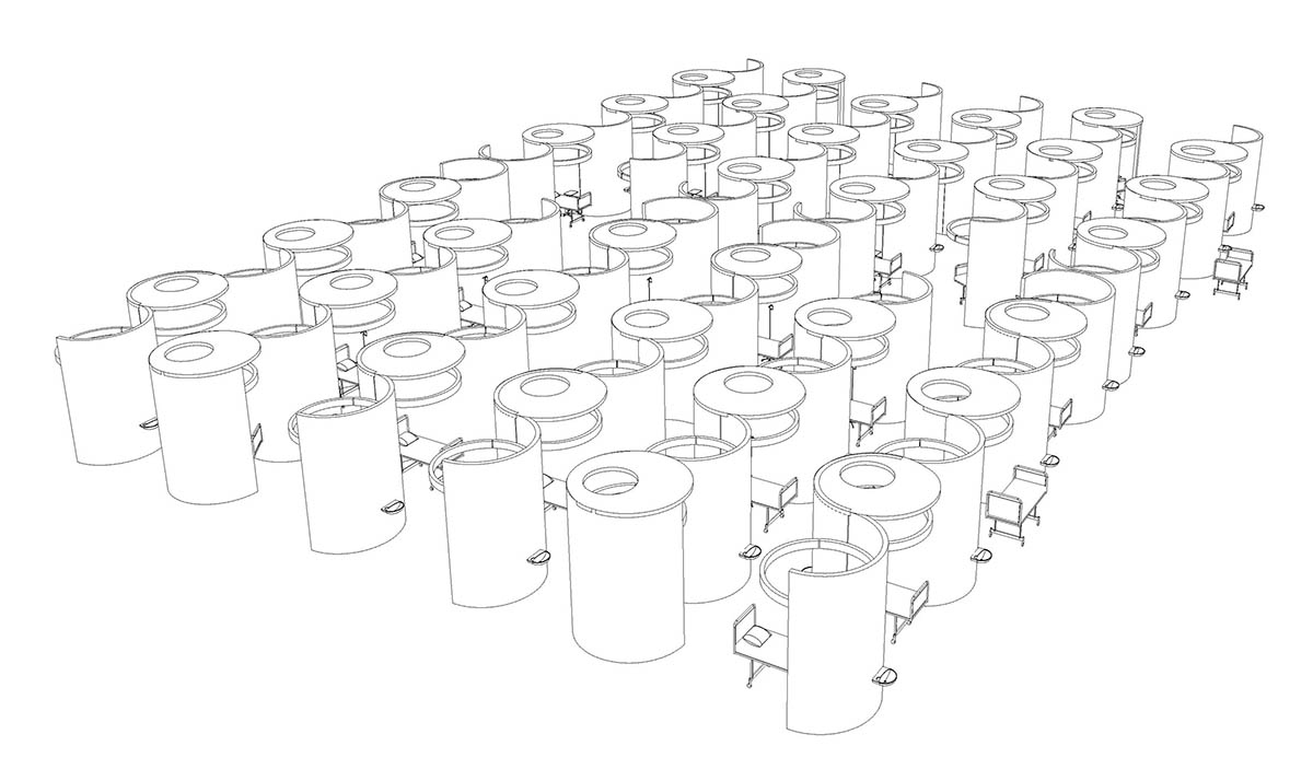 Opposite Office reveals plans to transform Berlin's Brandenburg airport into a superhospital