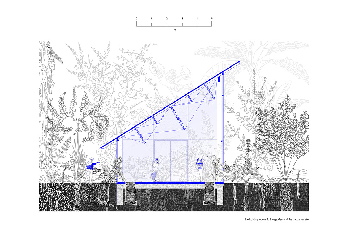 CHYBIK + KRISTOF reimagines 19th Century greenhouse in Brno with steel lattice