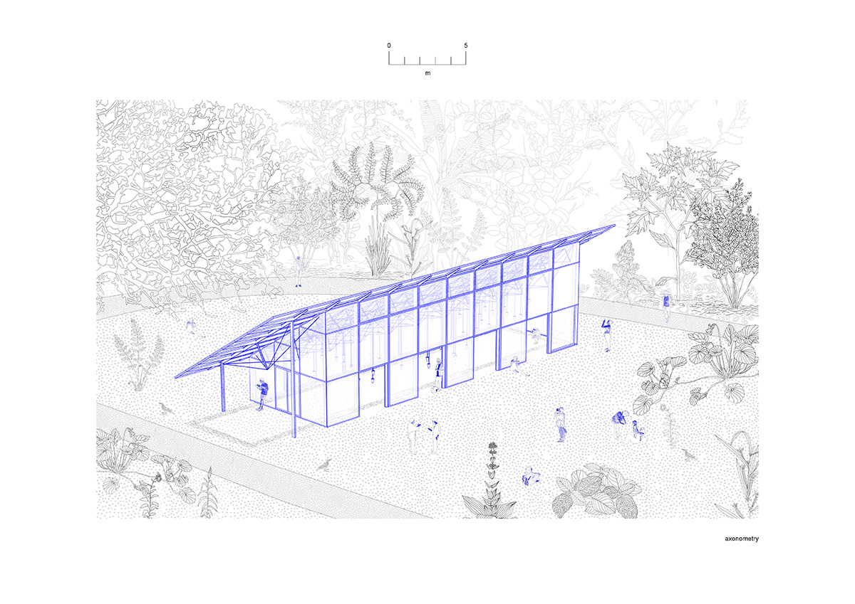 CHYBIK + KRISTOF reimagines 19th Century greenhouse in Brno with steel lattice