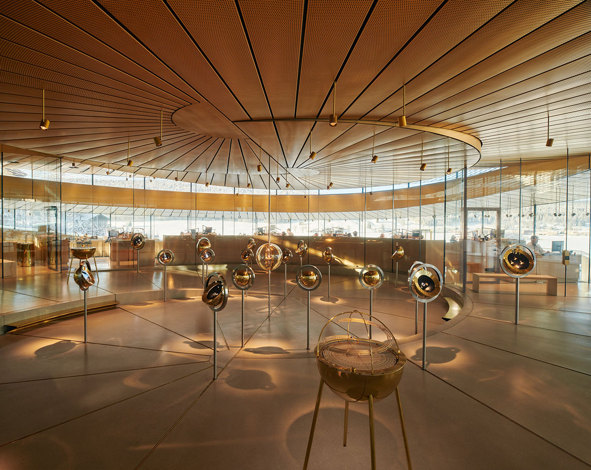 BIG's spiral-shaped museum for Swiss watchmaking is set to open on June 25 in Le Brassus