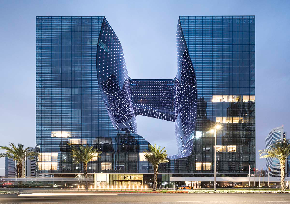 Zaha Hadid Architects' Opus Hotel in Dubai recaptured in photographs by Laurian Ghinitoiu