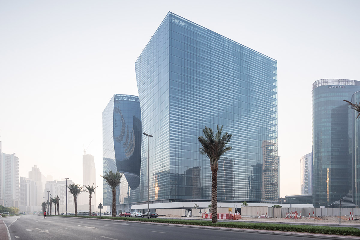 Zaha Hadid Architects' Opus Hotel in Dubai recaptured in photographs by Laurian Ghinitoiu