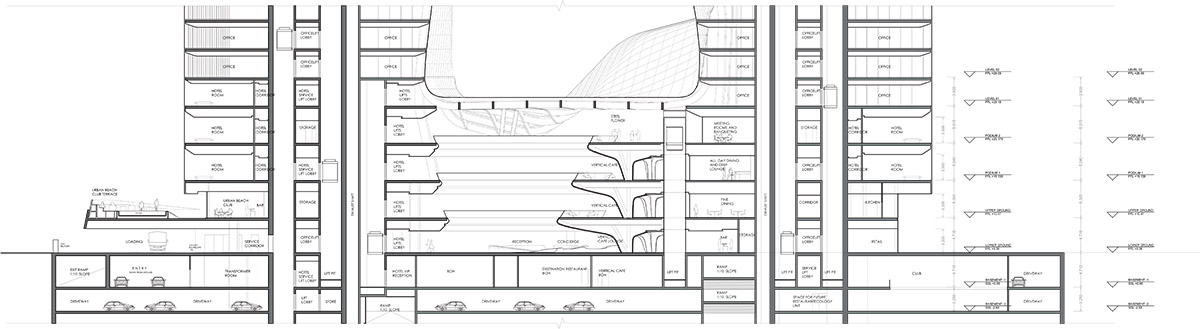 Zaha Hadid Architects' Opus Hotel in Dubai recaptured in photographs by Laurian Ghinitoiu