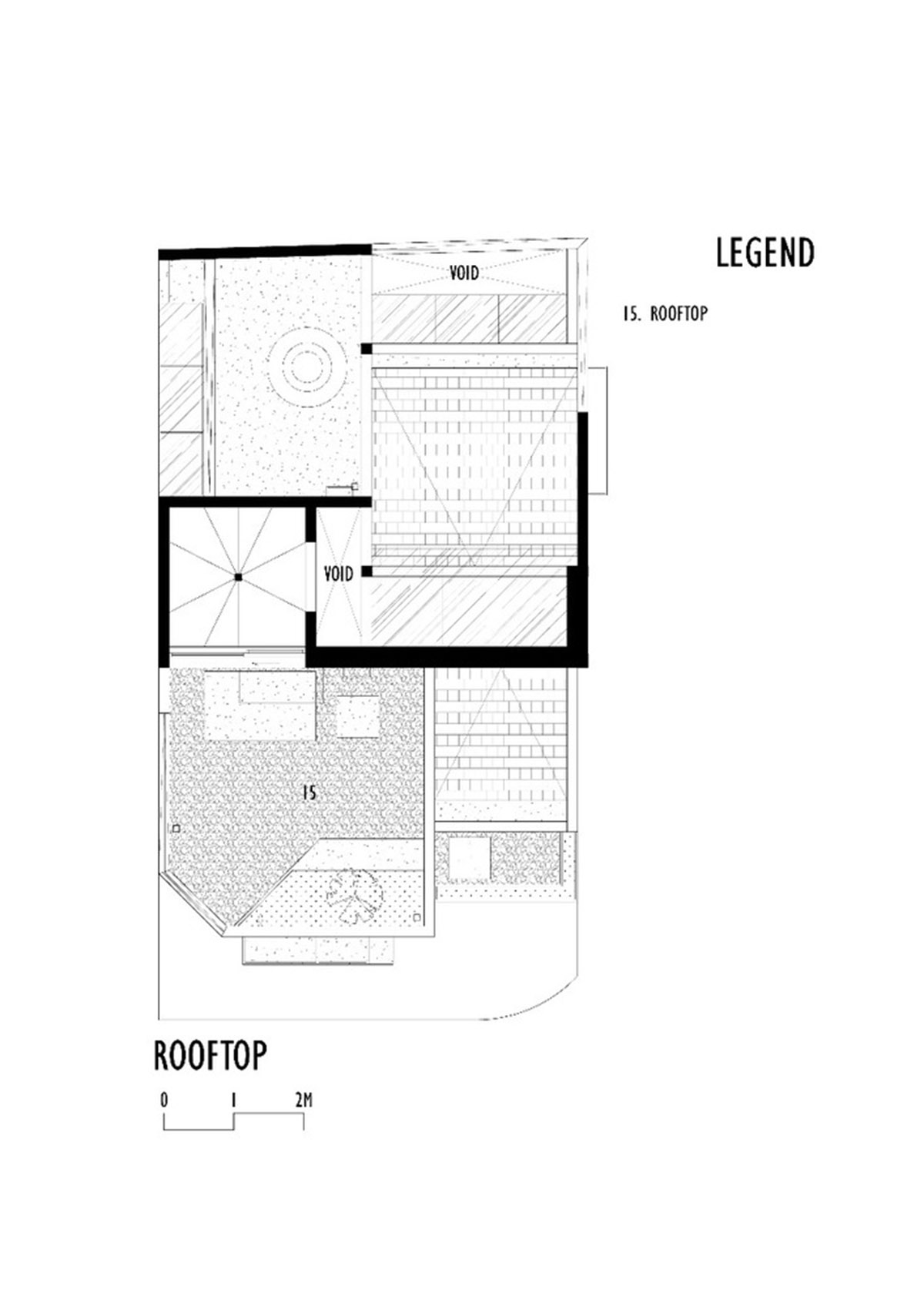 Delution designs a bold addition in a narrow plot in Indonesia