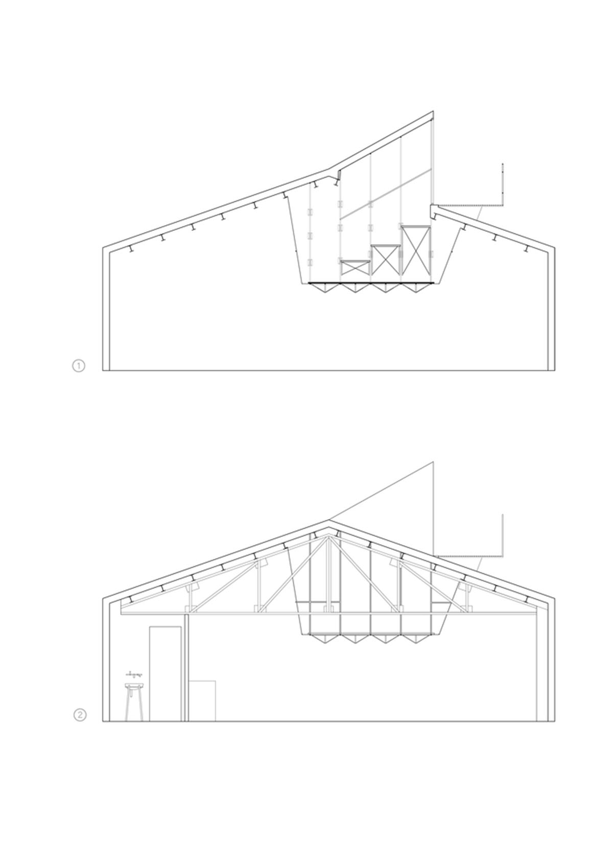 Pía Mendaro converts warehouse into an artist's studio-house that is fully reconfigurable in Madrid