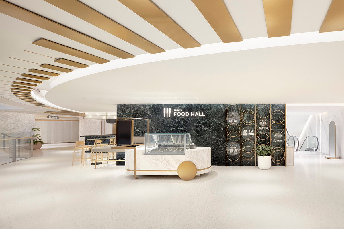 Nendo revives old Shanghai Times Square with aluminum screen that percolates on the facade