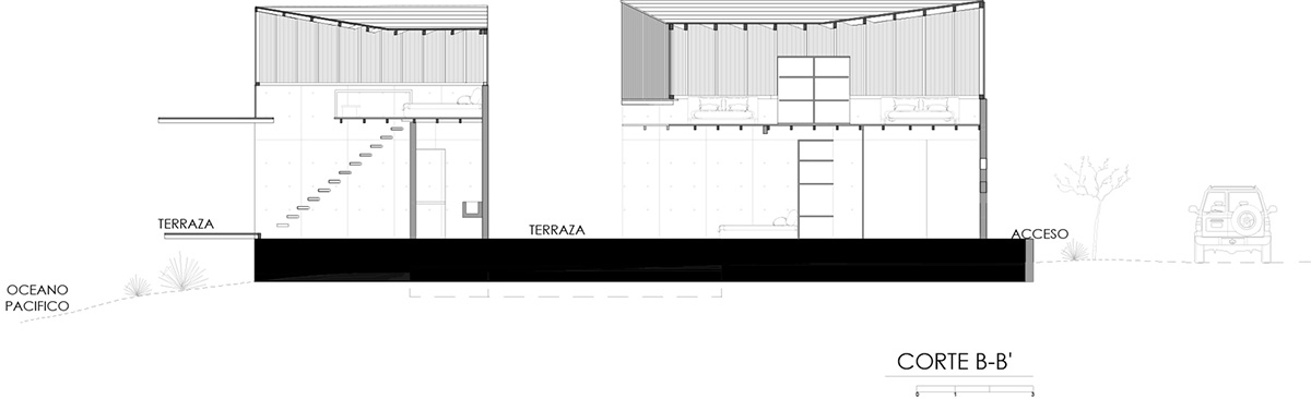 Four concrete and wooden volumes form Casa Naila paying tribute to Oaxaca’s rural architecture