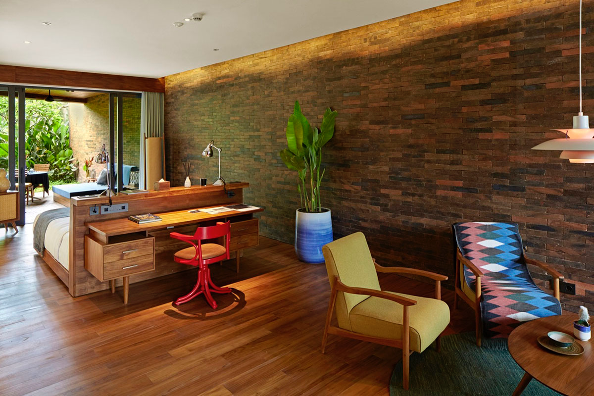 Andra Matin designs Potato Head Suites made of 1.8 million terracotta bricks with local craftsmanship