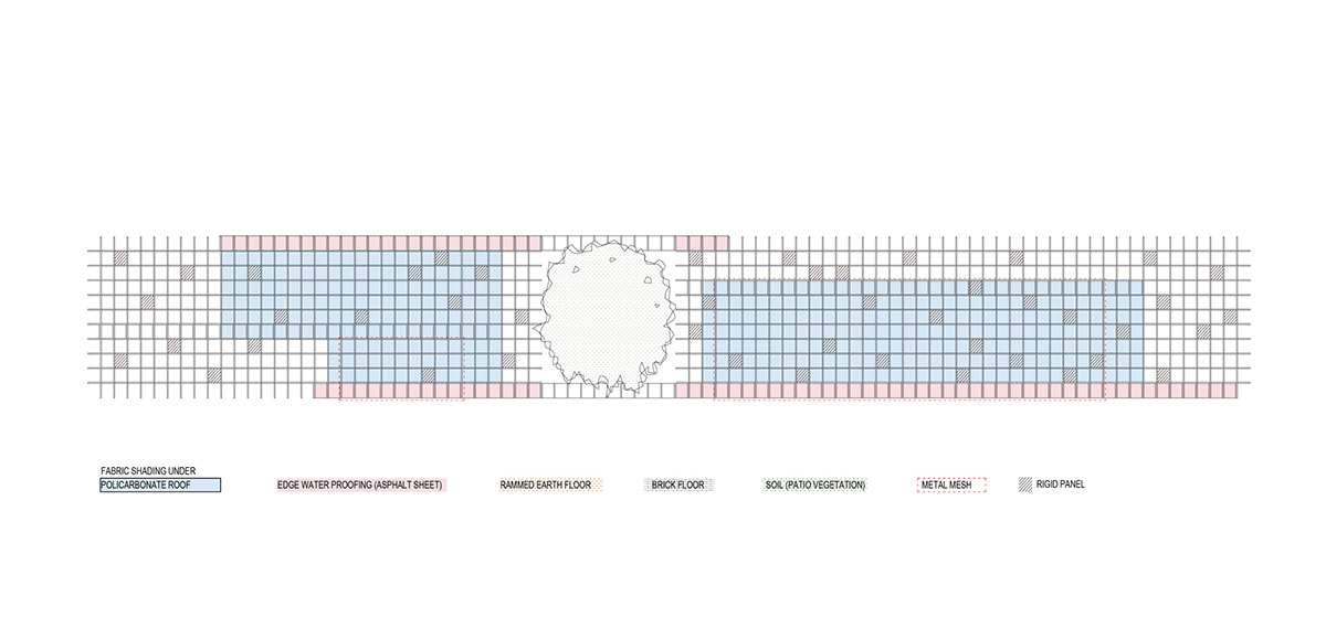 Kengo Kuma and Associates built chicken coop made of burnt wooden boards in Mexico